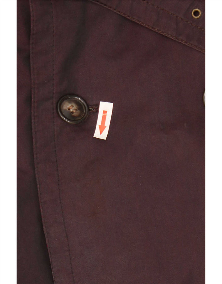 Vintage Trench Coat til mænd UK 40 Large Purple