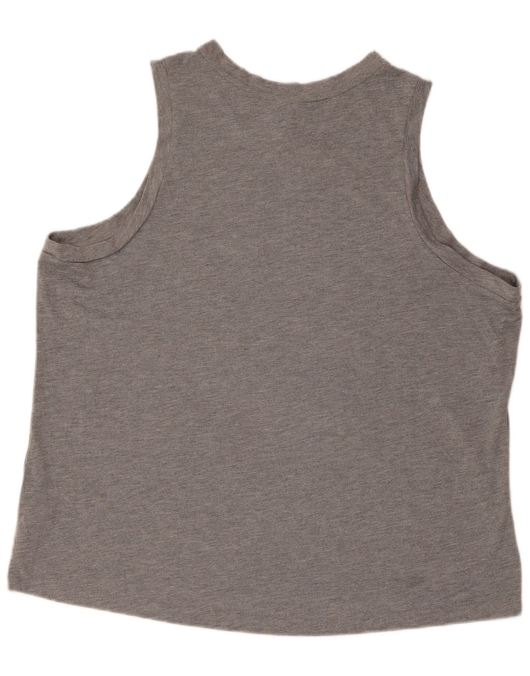 Nike Womens Regular Fit Grafisk Vest Top UK 18 XL Grå Polyester