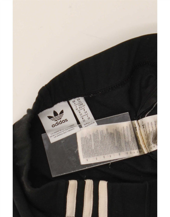 Adidas Dame Flare Træningsdragt Bukser UK 6 XS Sort Polyester