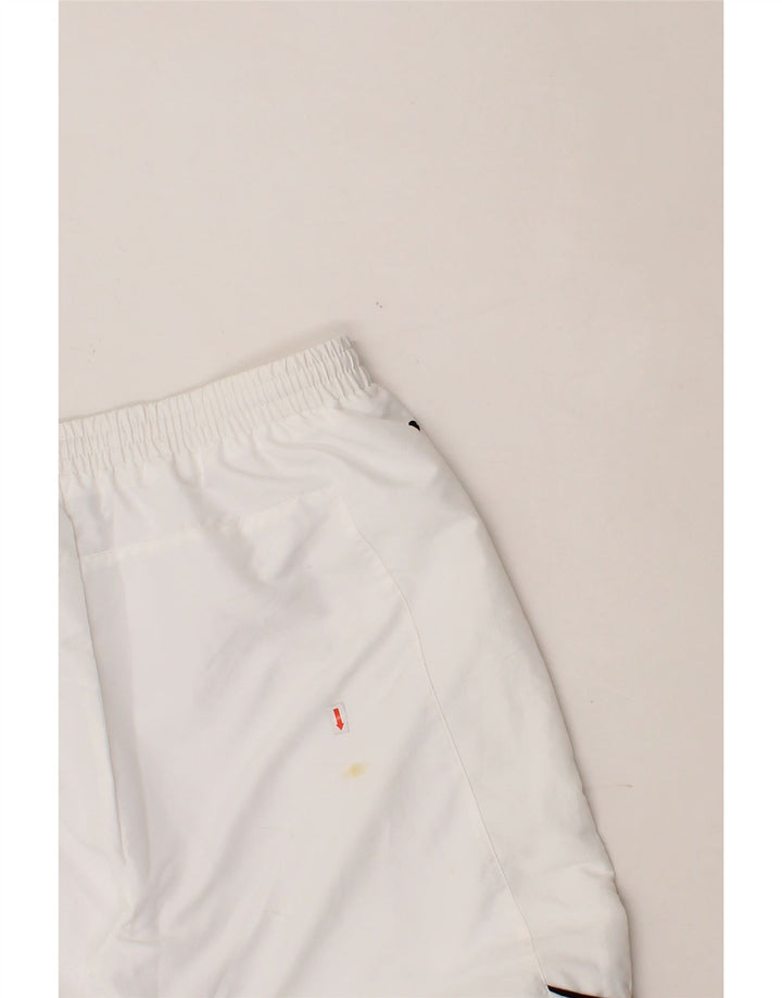FILA Mens Tracksuit Trousers Joggers XL  White Polyester Vintage Fila and Second-Hand Fila from Messina Hembry 