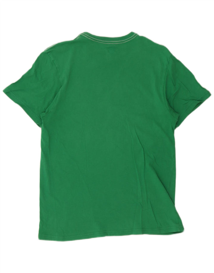 Adidas Herre grafisk T-shirt Top Medium Grøn