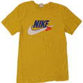 Nike Herre grafisk T-shirt top lille gul bomuld