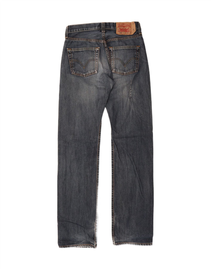 LEVI'S Mens 501 Straight Jeans W29 L34 Blue Cotton Vintage Levi's and Second-Hand Levi's from Messina Hembry 