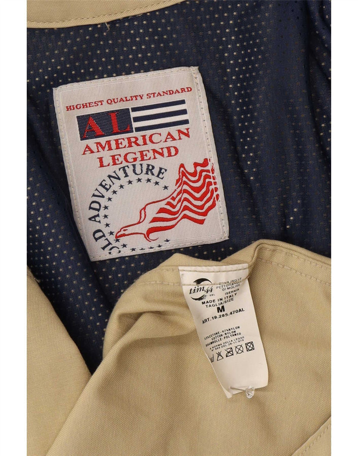 American Legend Herre Utility Jacket UK 38 Medium Beige Bomuld