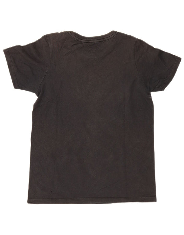 Nike Boys Athletic Cut Grafisk T-Shirt Top 8-9 år Lille Sort