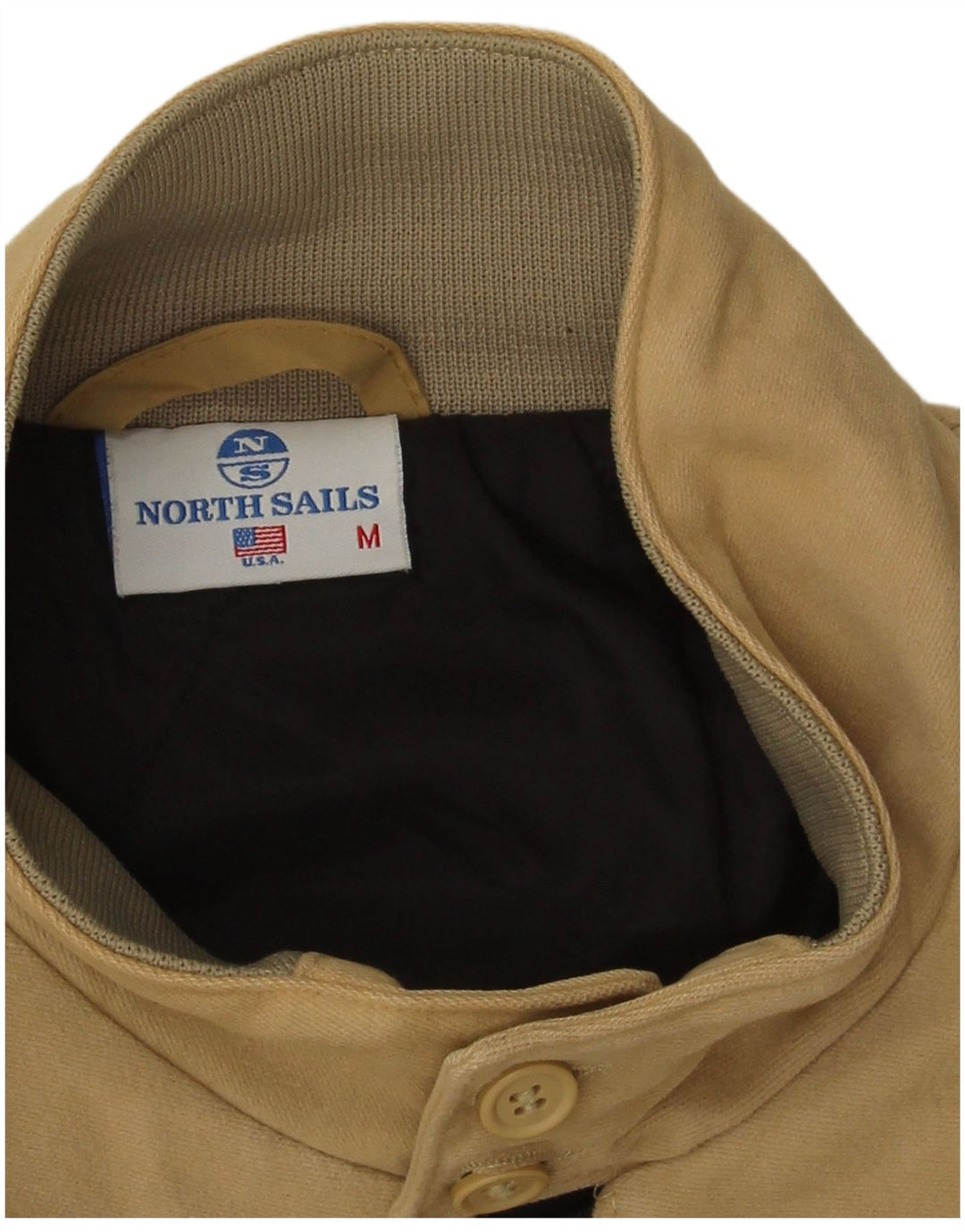 North Sails Herre Bomber Jacket UK 38 Medium Beige