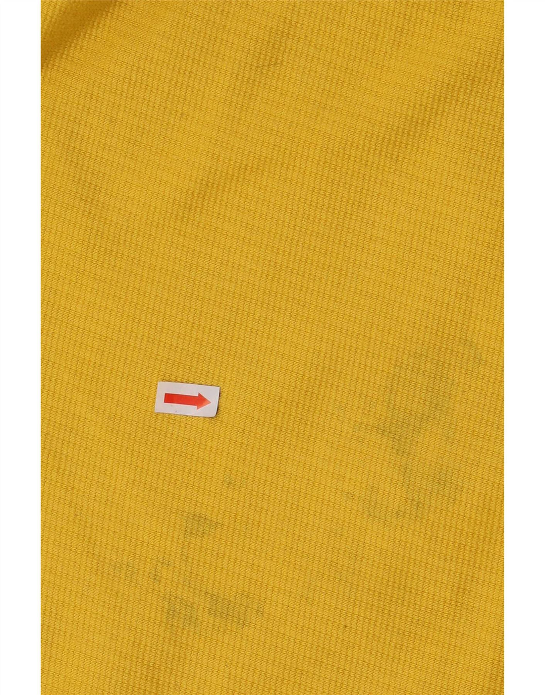 Champion Herre Zip Neck Sweatshirt Jumper Stor Gul Bomuld