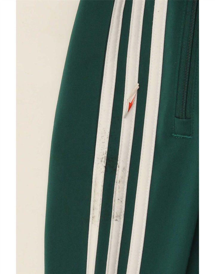 Adidas Træningsdragtsbukser til mænd mellemgrøn polyester