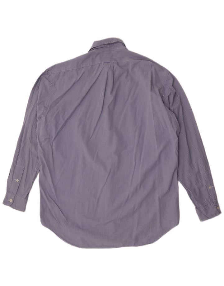 Ralph Lauren Blake skjorte til mænd, medium marineblå Gingham bomuld