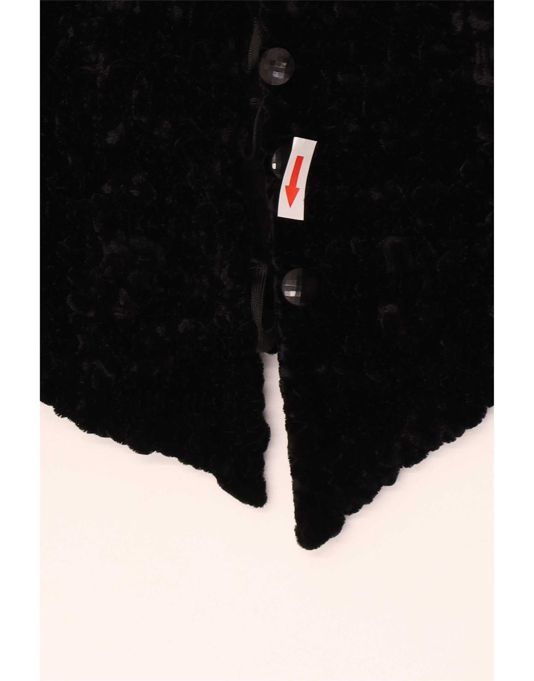 Simonetta Womens Velvet Bolero Jacket IT 42 Medium Black Viscose