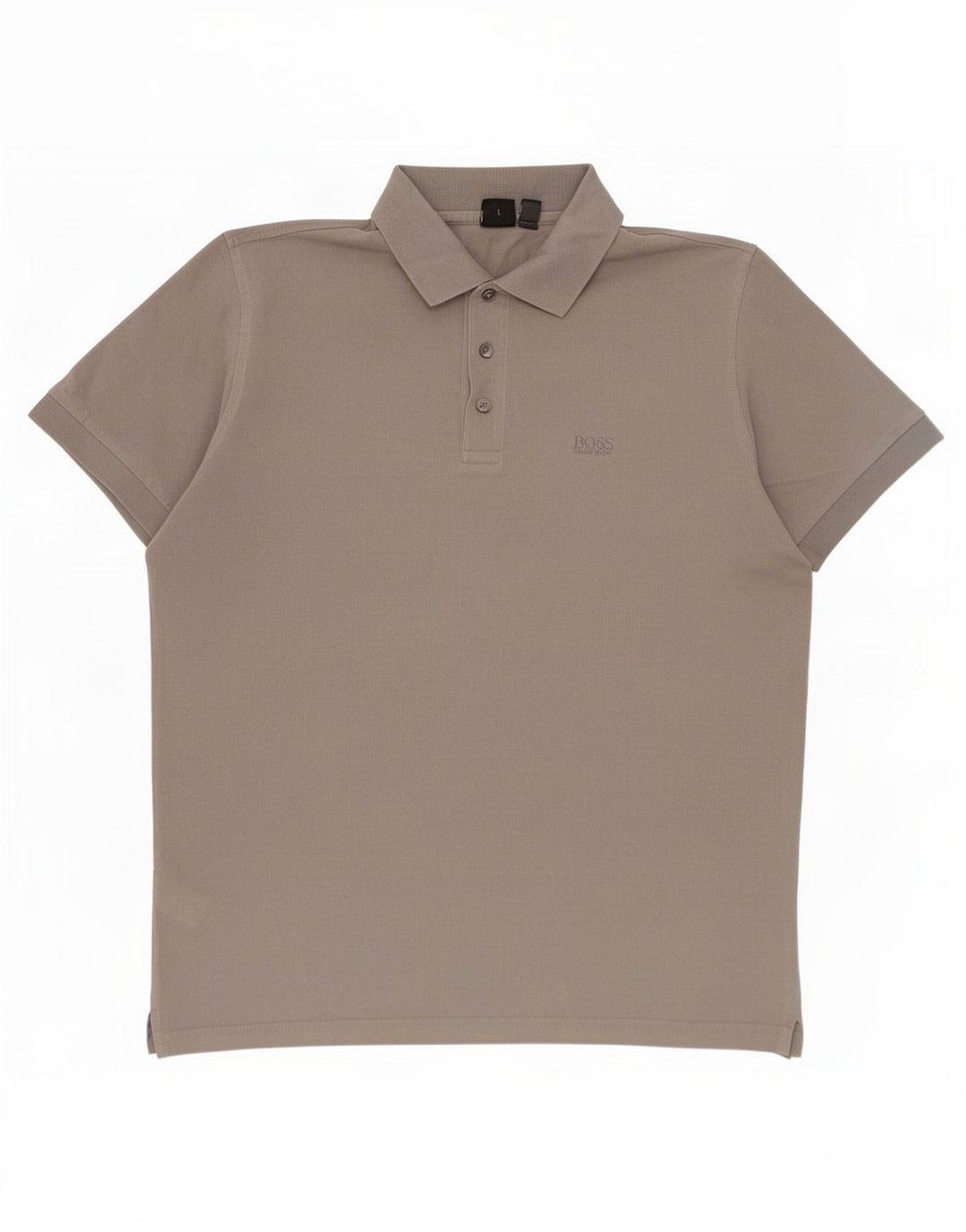 Hugo Boss Herre poloshirt Stor grå bomuld