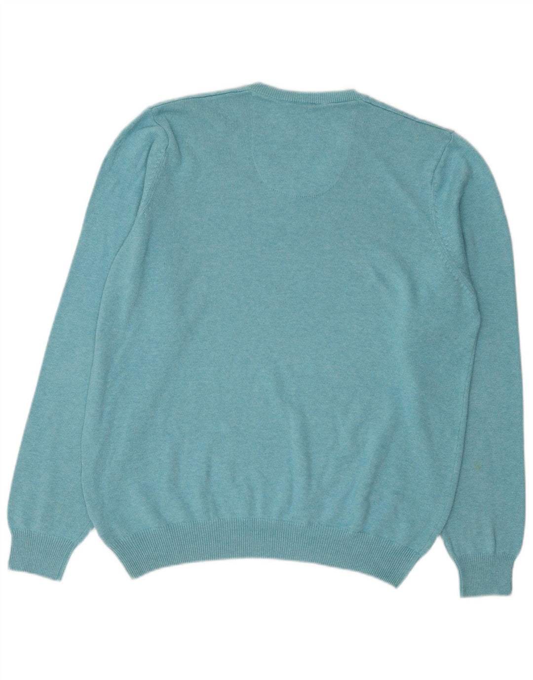 Marks & Spencer Herre Regular Fit V-hals sweater Stor turkis