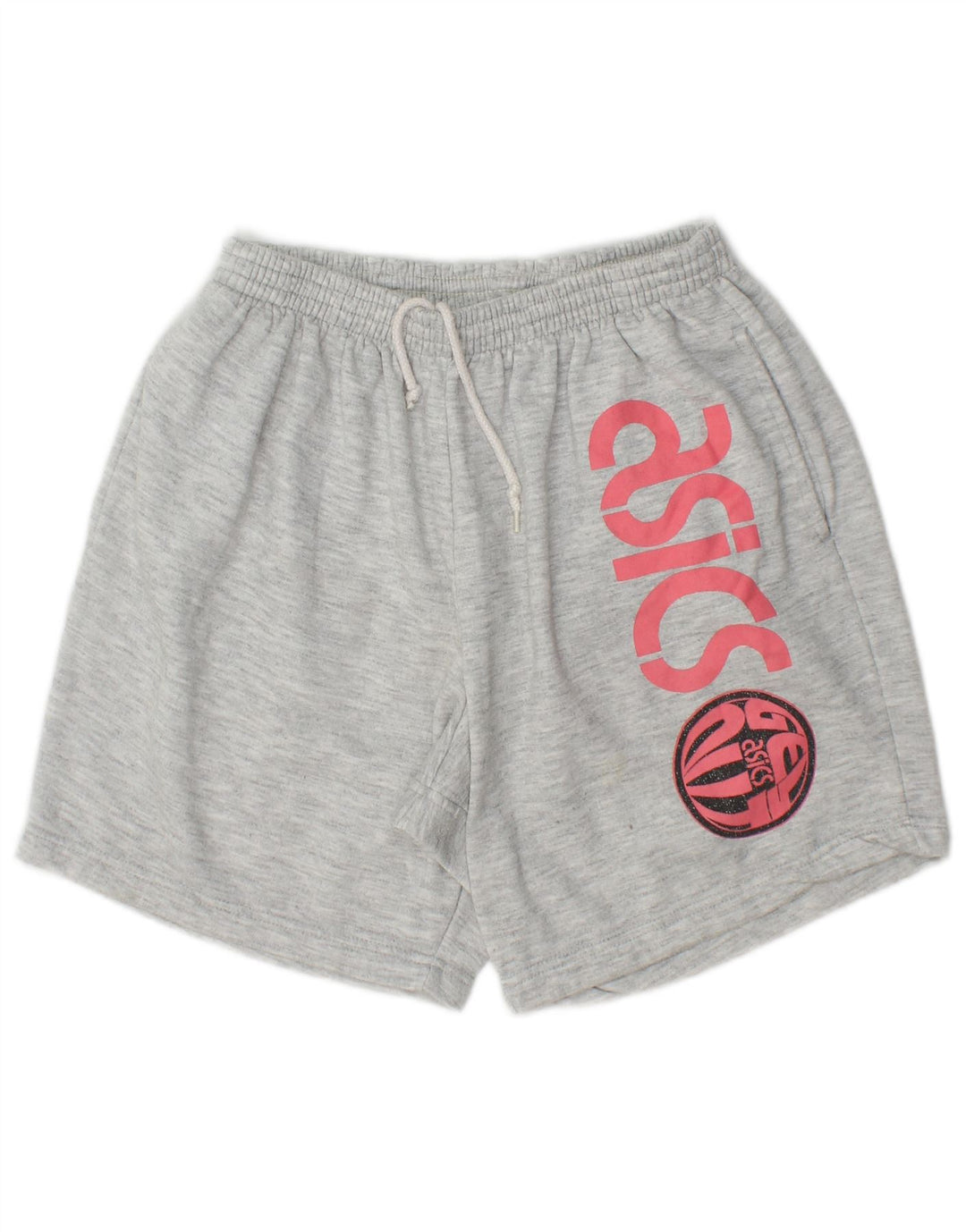 Asics Herre grafiske sportsshorts Små grå polyester