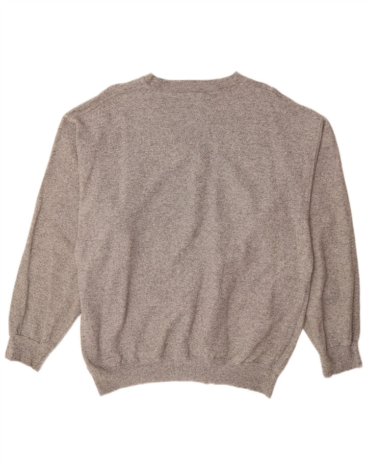 CHAMPION Herre Sweatshirt Jumper XL Grå Bomuld