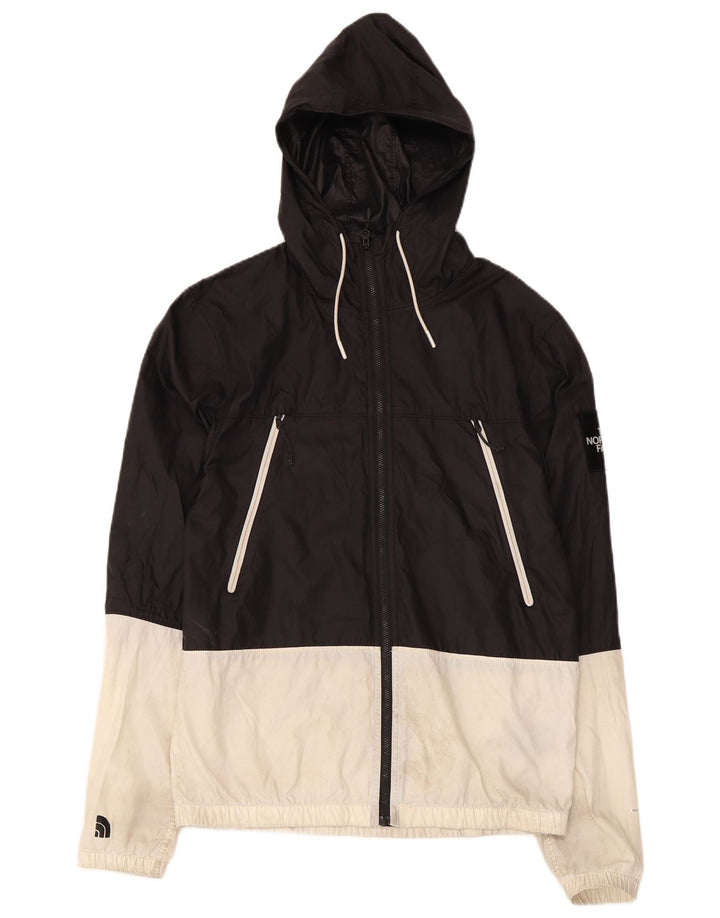 The North Face Regnjakke med hætte til mænd UK 36 Small Black Colourblock