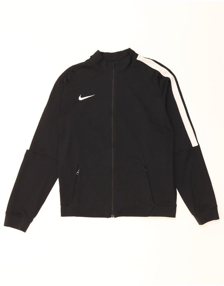 NIKE Dri Fit træningsdragt topjakke 13-14 år XL sort farveblok