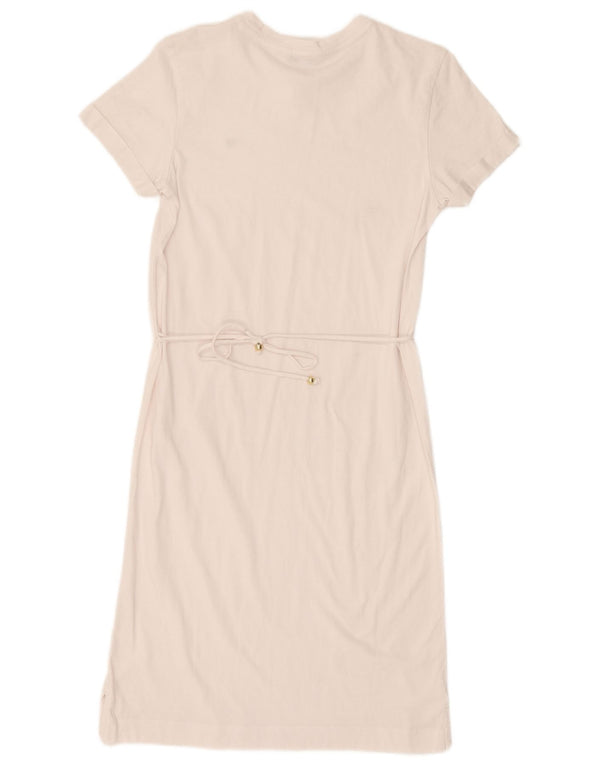 Tommy Hilfiger Womens T-Shirt Dress UK 10 Small White