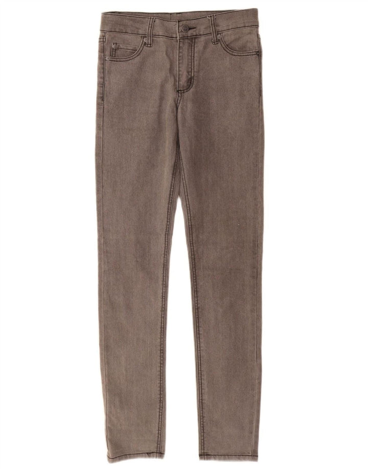 BILLIG MANDAG Dame Skinny Jeans W27 L32 Grå Bomuld