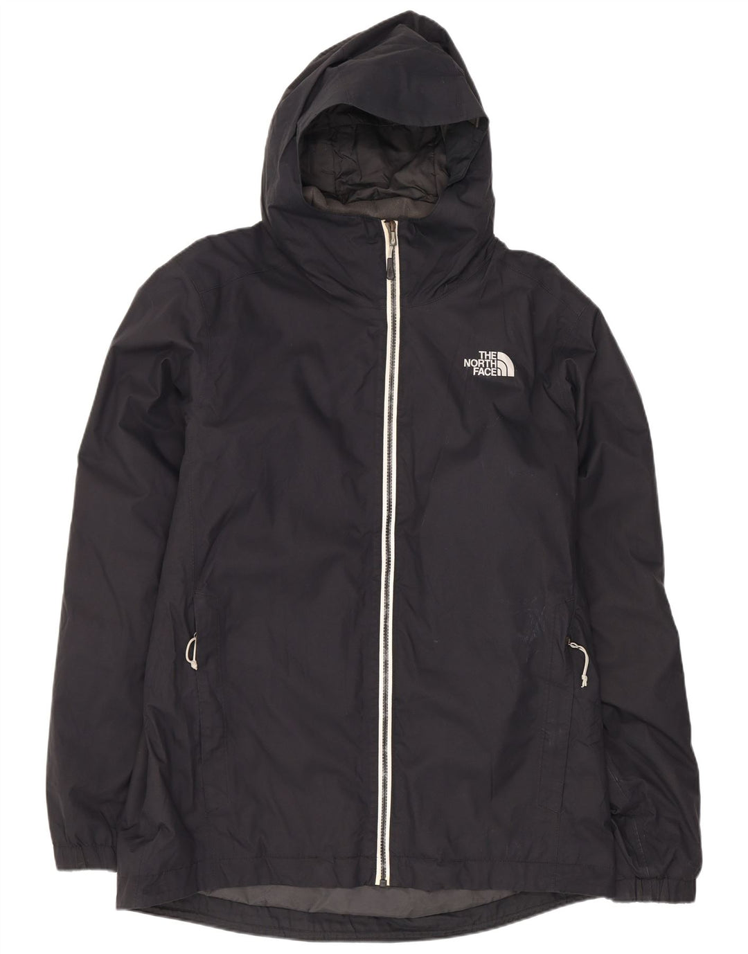 The North Face Herre Hooded Windbreaker Jacket UK 38 Medium Black Polyester