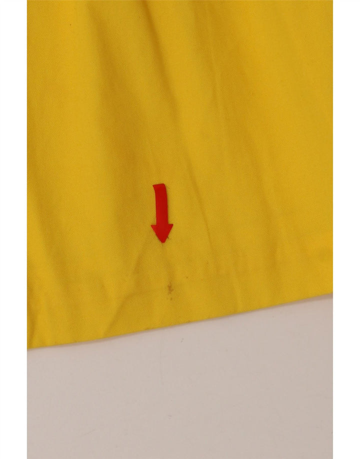 Penny Black Womens Flared Skirt IT 44 Medium W28 Gul Bomuld