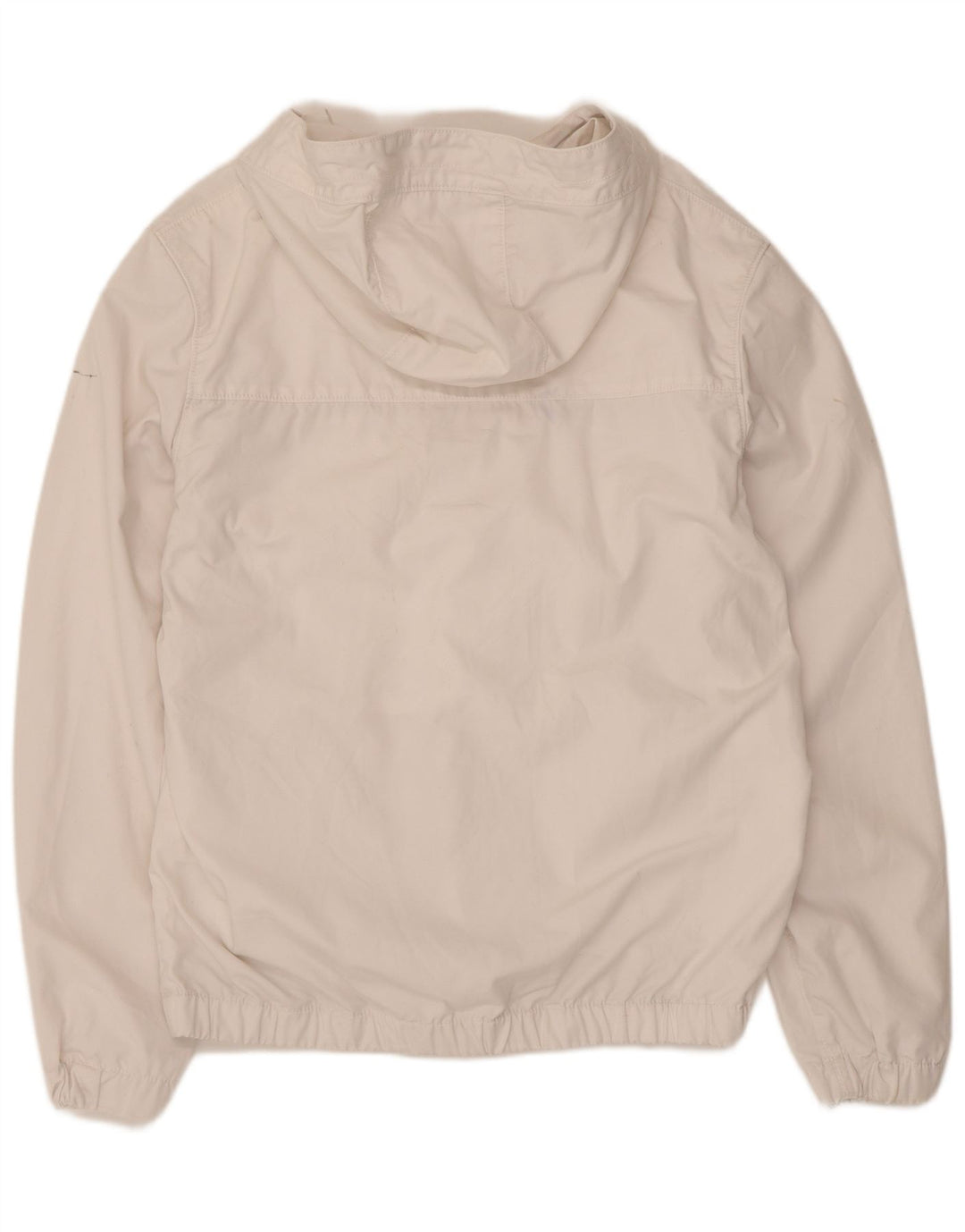 Lyle & Scott Herre Hættejakke Anorak UK 38 Medium White Polyester