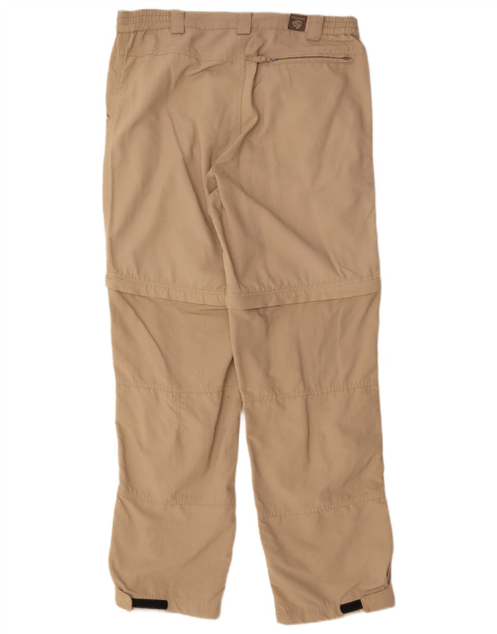 Iguana Herre Straight Cargo Bukser Medium Beige Polyamid