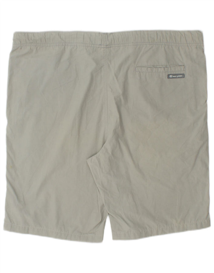 Champion Herre Chino Shorts Medium W40 Grå Bomuld