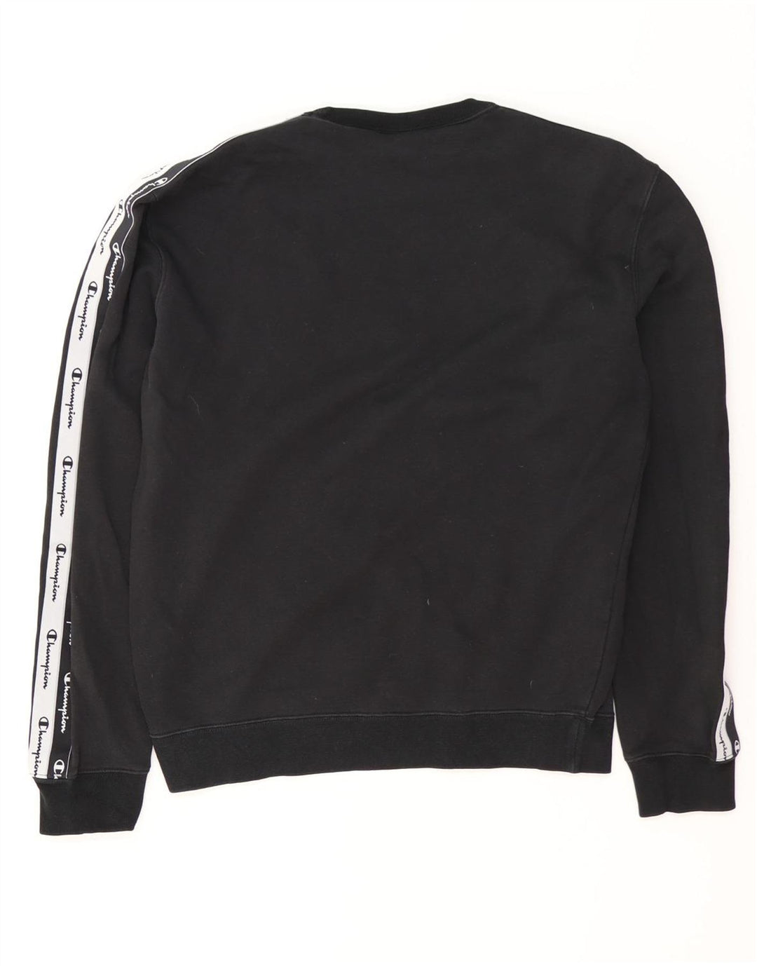 CHAMPION Grafisk sweatshirt til mænd Stor Sort Colourblock Bomuld