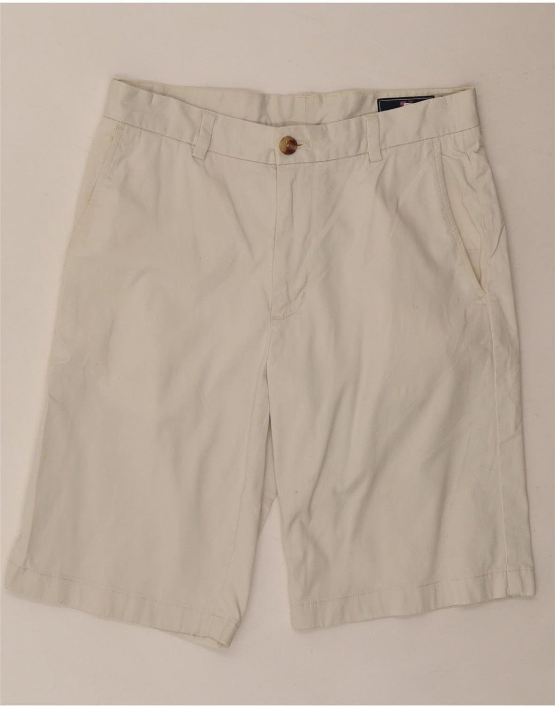 VINEYARD VINES Herre Chino Shorts W30 Medium White Bomuld