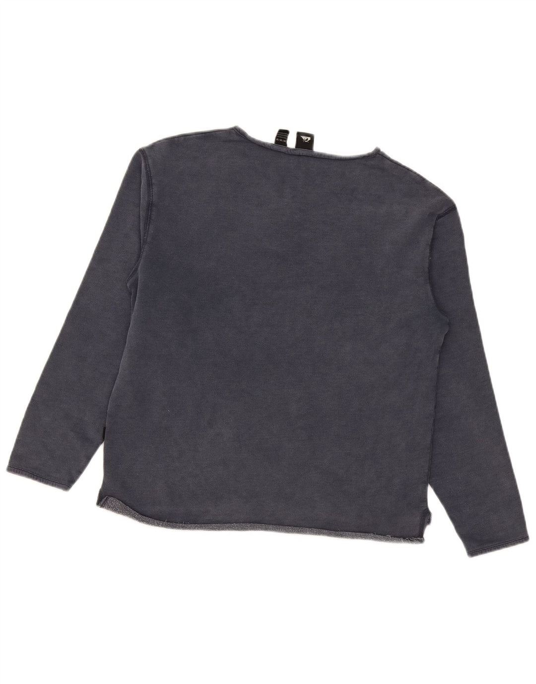 Quiksilver Dame Sweatshirt Jumper UK 14 Medium Navyblå Bomuld