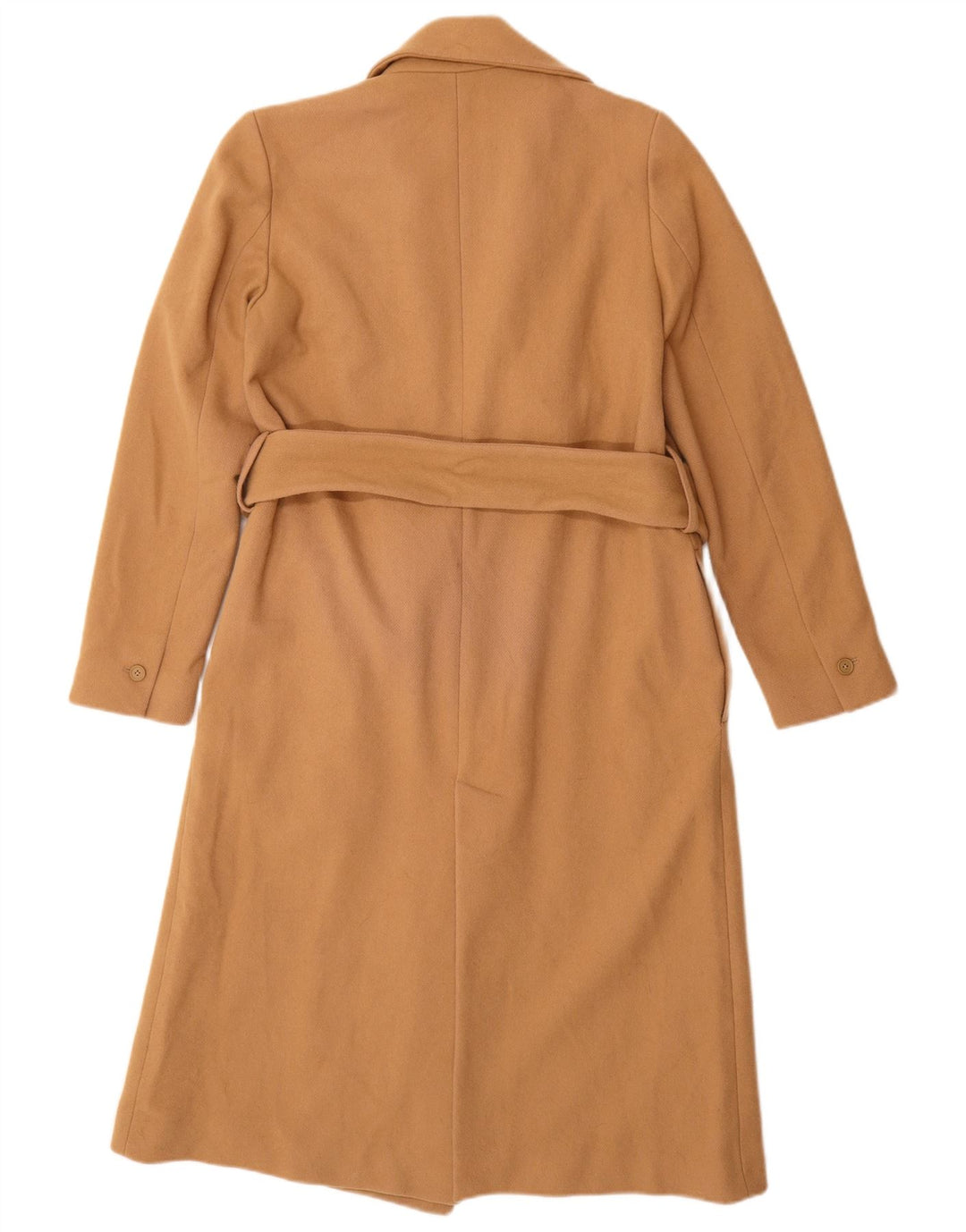 Massimo Dutti Dame Overfrakke EU 34 2XS Beige Uld