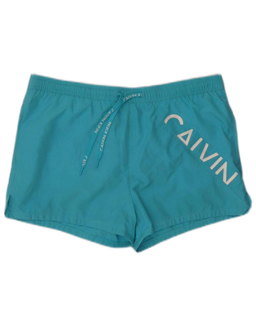 Calvin Klein Herre grafiske badeshorts Large Blue Beach