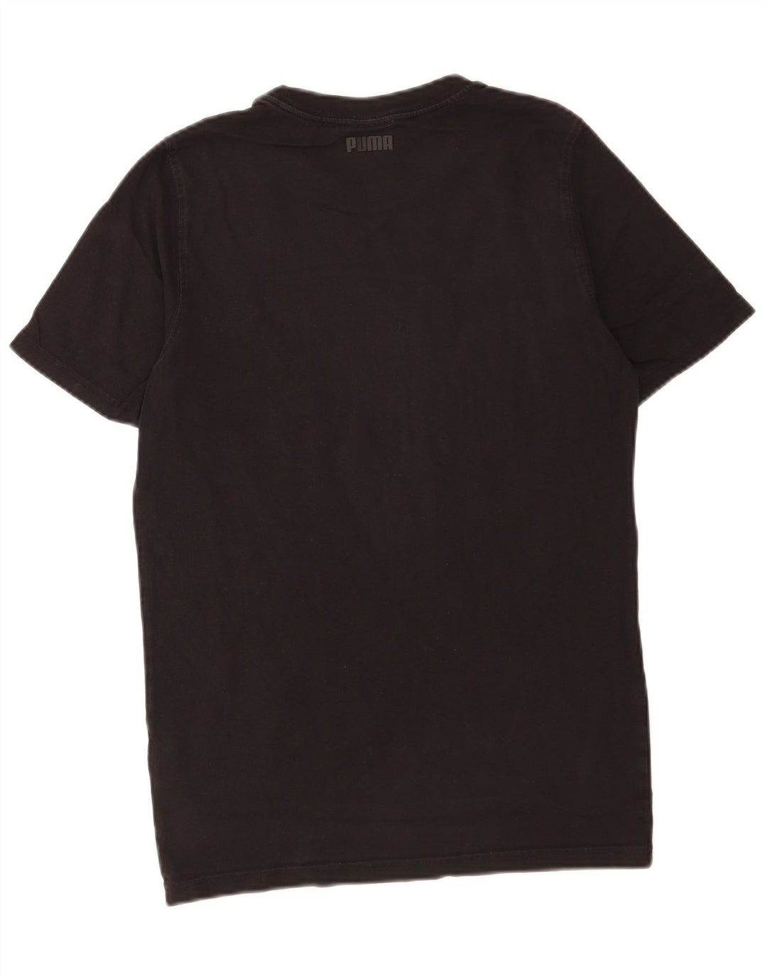 Puma Herre grafisk T-shirt top lille sort bomuld