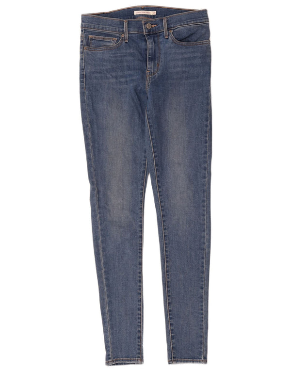 Levi's Dame Slimmimg Super Skinny Jeans W28 L30 Blå Bomuld