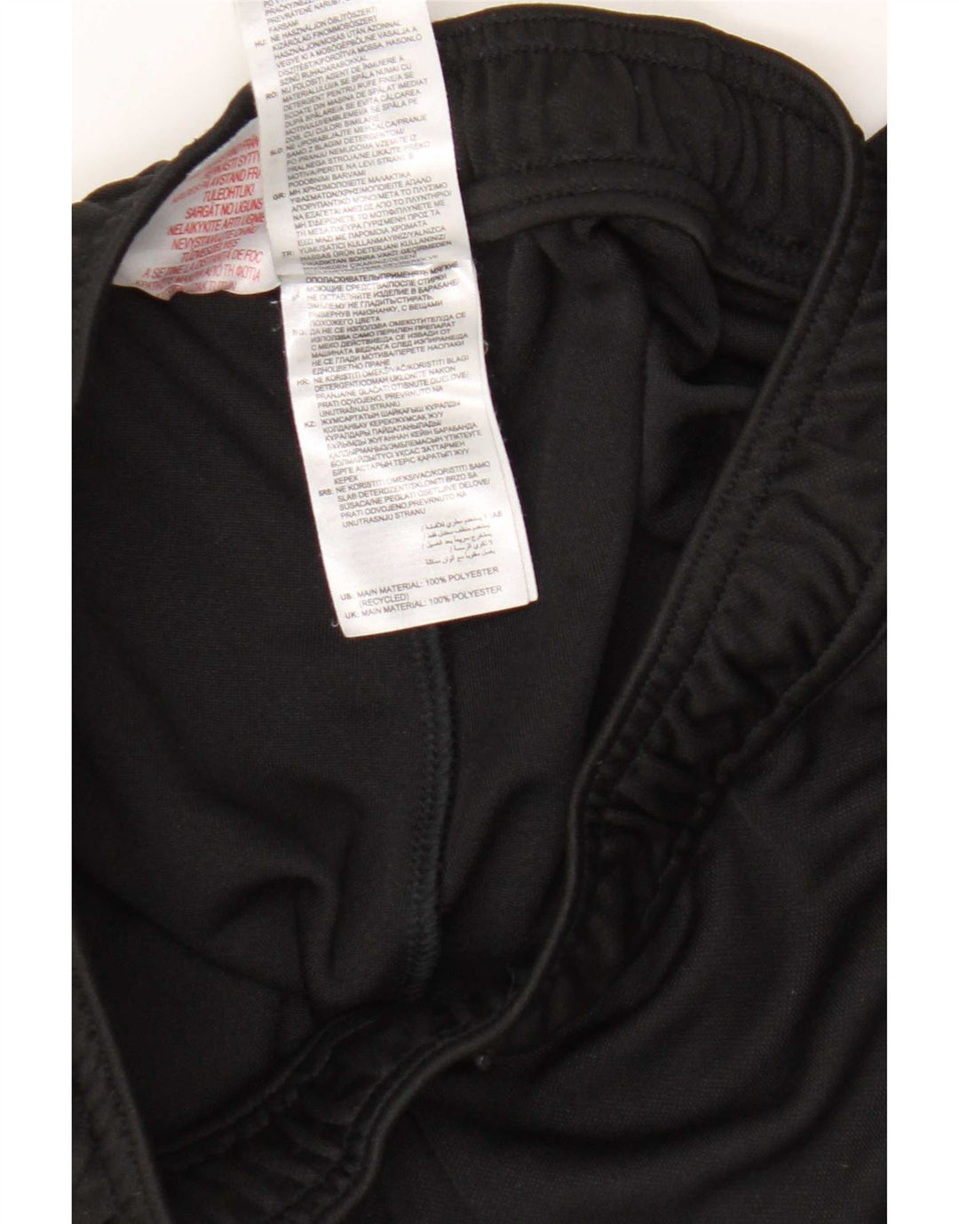 Adidas drenge grafiske sportsshorts 13-14 år sort polyester