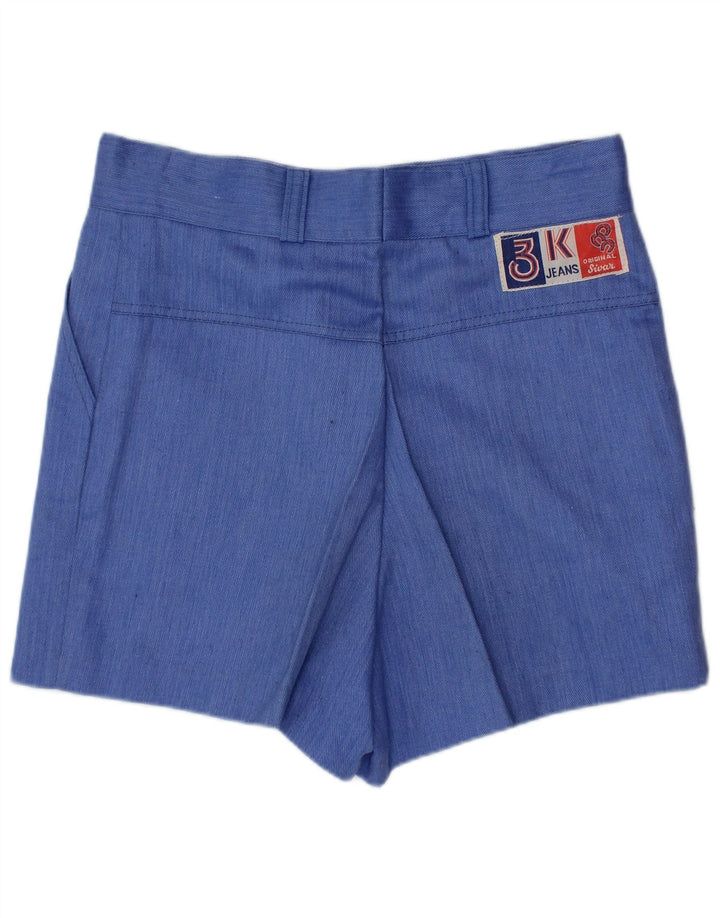 SIVAR Casual Shorts til kvinder IT 40 Small W26 Blå Bomuld