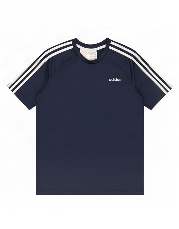 Adidas drenge Climalite T-shirt top 13-14 år marineblå polyester