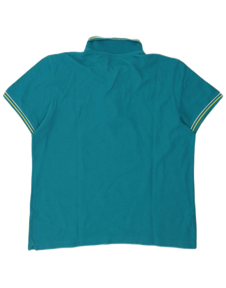 Lotto Herre Polo Shirt Stor Blå Stribet