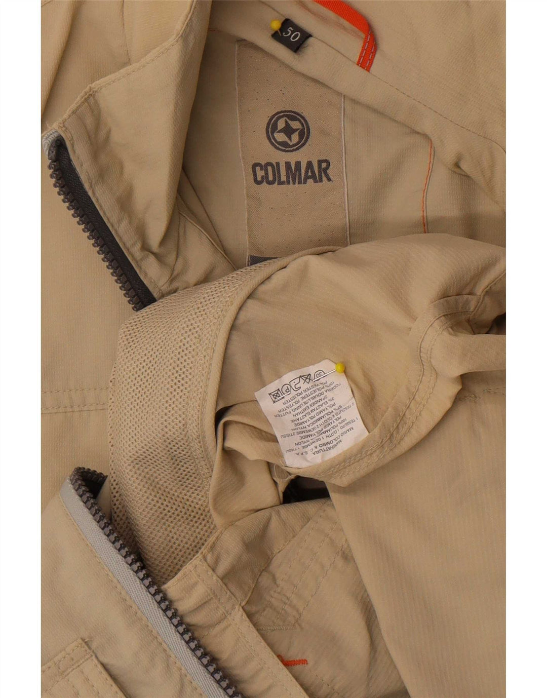 Colmar Herre Utility Gilet IT 50 Stor Beige Polyamid