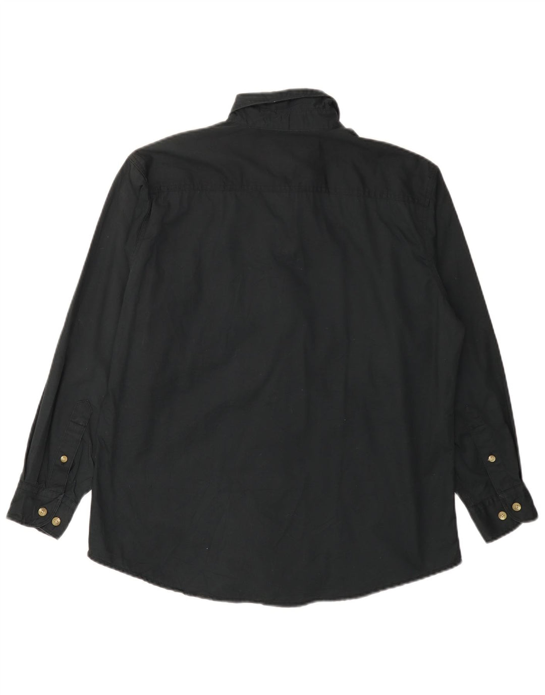 LEE Oversized skjorte til kvinder UK 14 Medium Sort bomuld