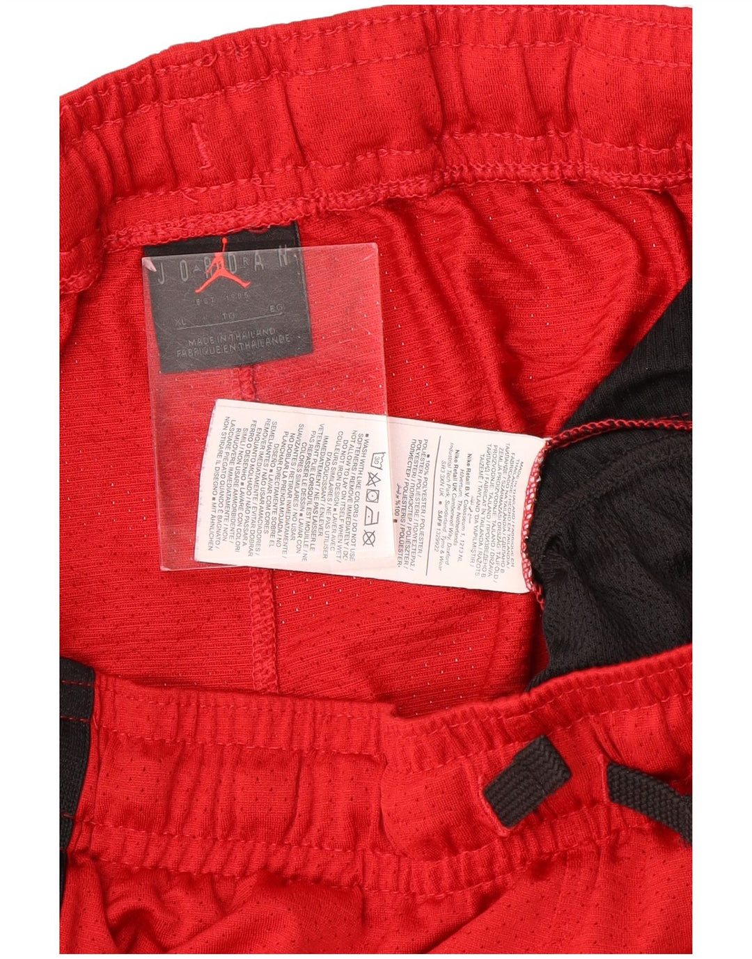 Jordan Herre Dri Fit Sportshorts XL Rød Colourblock Polyester
