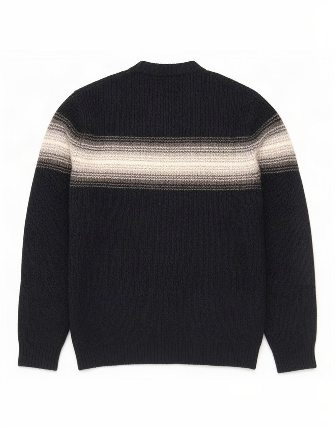 Marks & Spencer Herre sweater med rund hals, stor marineblå farveblok