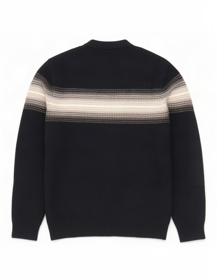 Marks & Spencer Herre sweater med rund hals, stor marineblå farveblok