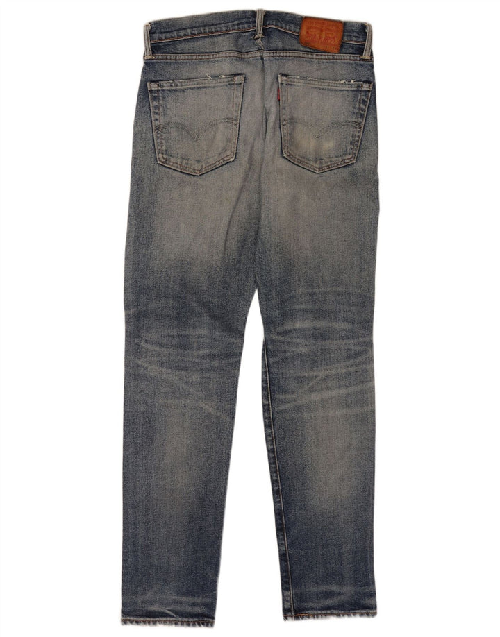 Levi's Herre 502 tilspidsede jeans W31 L34 blå bomuld