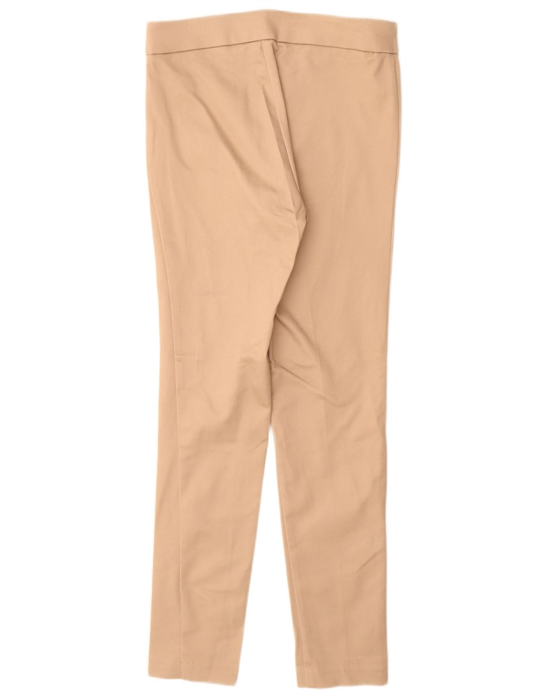 Calvin Klein Dame Skinny Trousers Small W27 L28 Beige Polyester