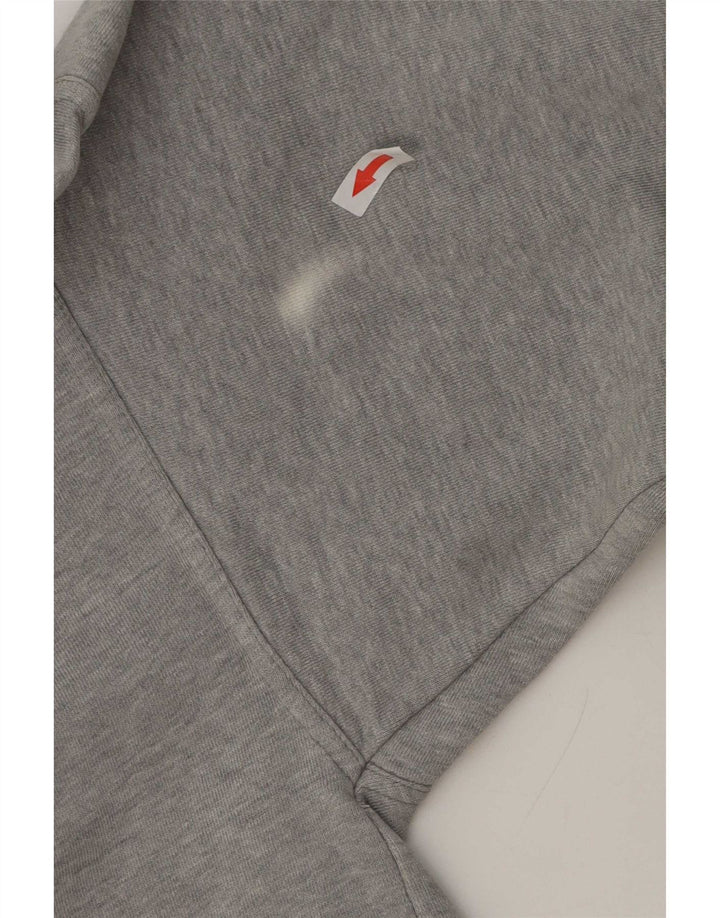 Gap Herre Loose Fit Sweatshirt Jumper Medium Grey Flecked Bomuld