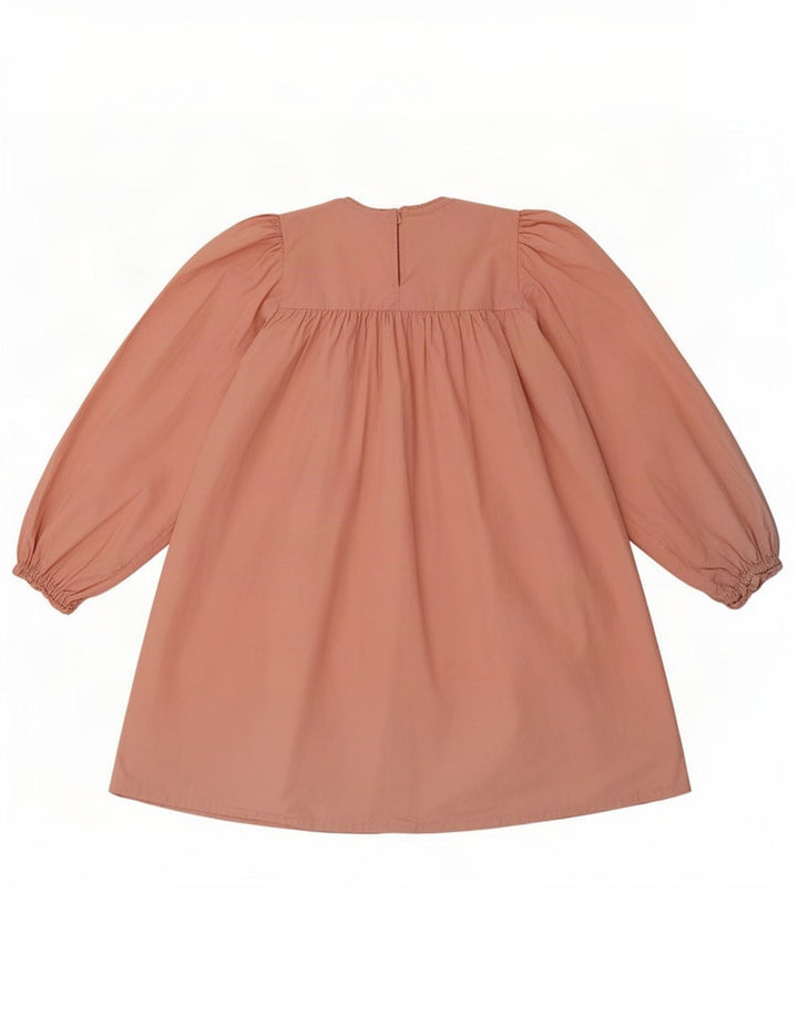 Zara Dame Langærmet Oversized Bluse Top UK 12 Medium Pink