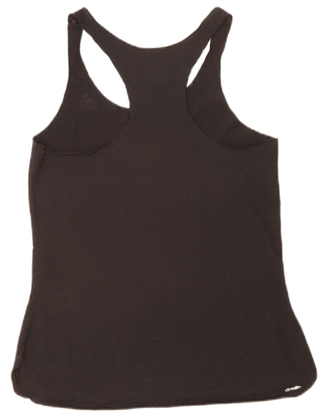 Adidas Dame Grafisk Vest Top UK 8/10 Small Black Polyester