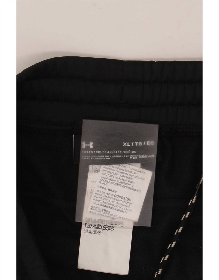 Under Armour Herre Cold Gear Træningsdragt Bukser Joggers XL Sort Polyester