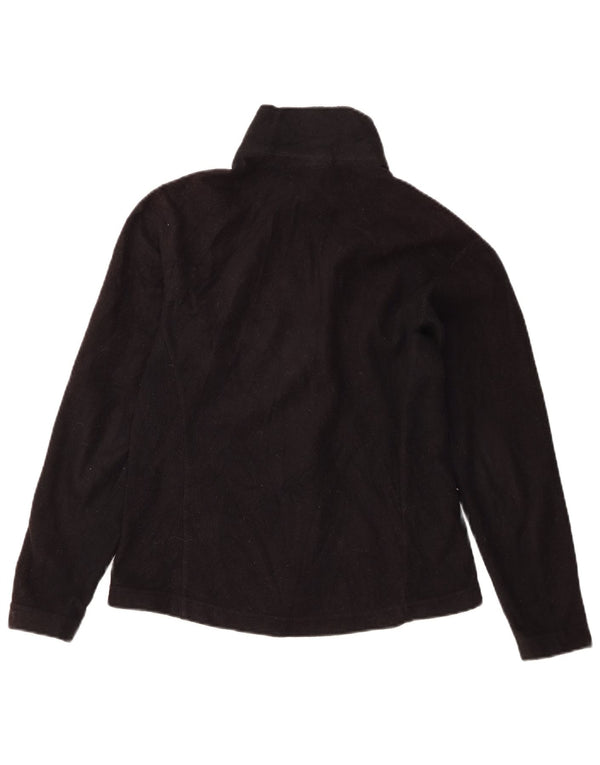 Patagonia Dame Fleecejakke UK 10 Lille Sort Polyester